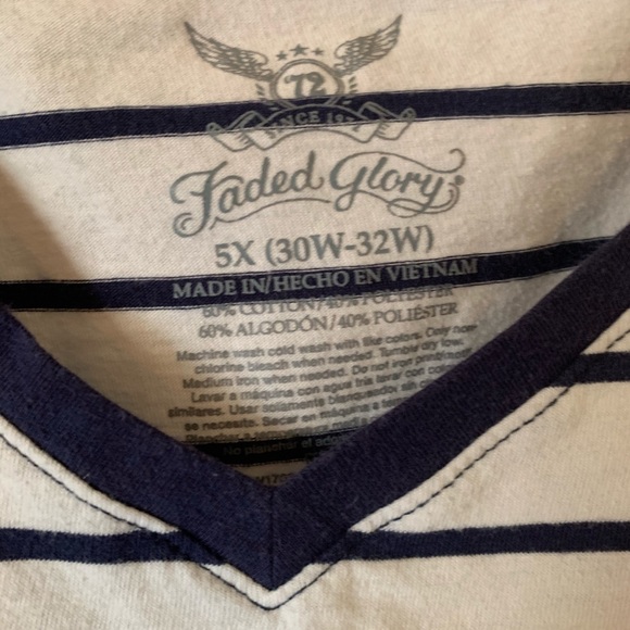 Faded Glory 2 Pack VNecks - Picture 2 of 6